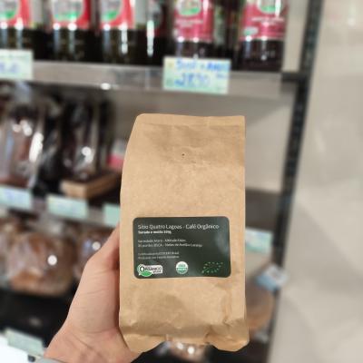 Cafe torrado e moido 250g - Notas de avelã e laranja